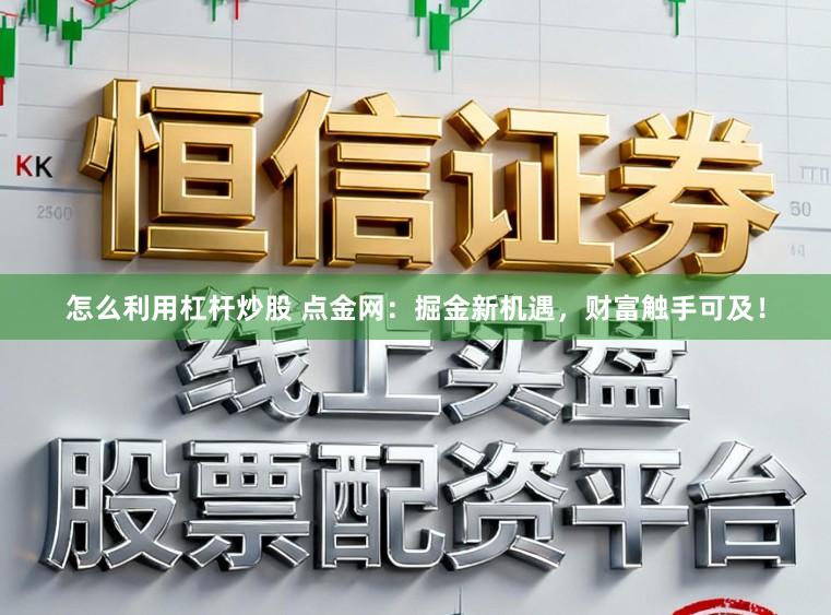 怎么利用杠杆炒股 点金网：掘金新机遇，财富触手可及！