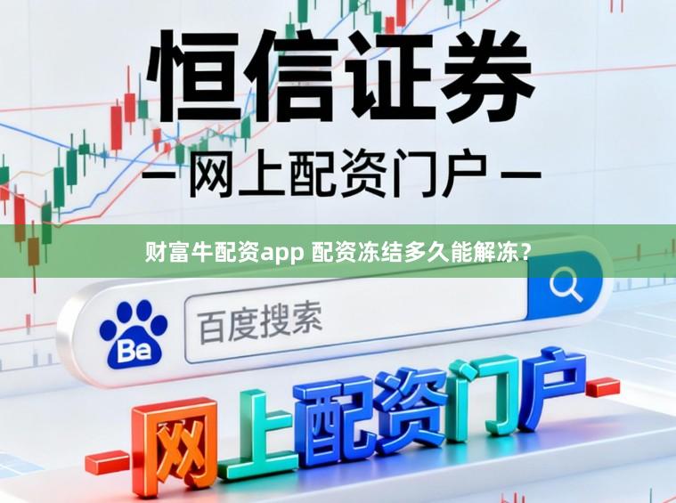 财富牛配资app 配资冻结多久能解冻？