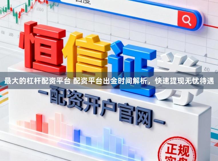 最大的杠杆配资平台 配资平台出金时间解析，快速提现无忧待遇