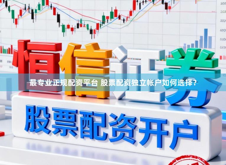 最专业正规配资平台 股票配资独立帐户如何选择？